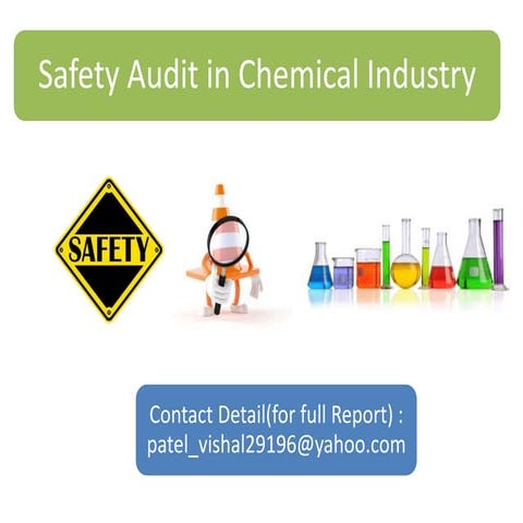Safety Audit in Chemical Industry