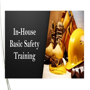 Industrial Safety Awareness for the factory