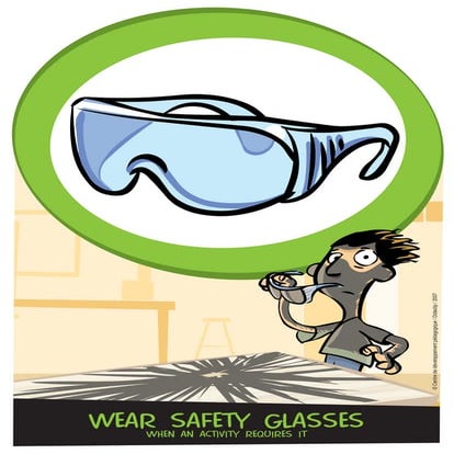 Rules of safety while working in the workshop