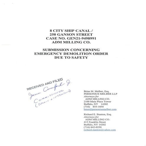 Safety demolition gne