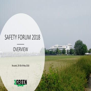Safety Forum 2018 - Overview