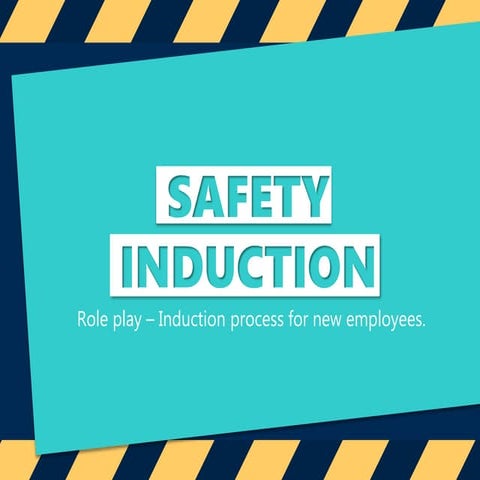 Safety induction presentation | PPTX | First Aid | Injuries