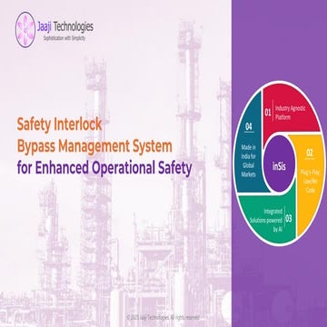 inSis suite  -  Safety Interlock Bypass management System