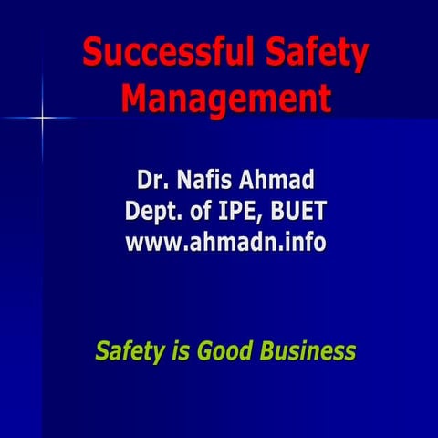 Safety management 