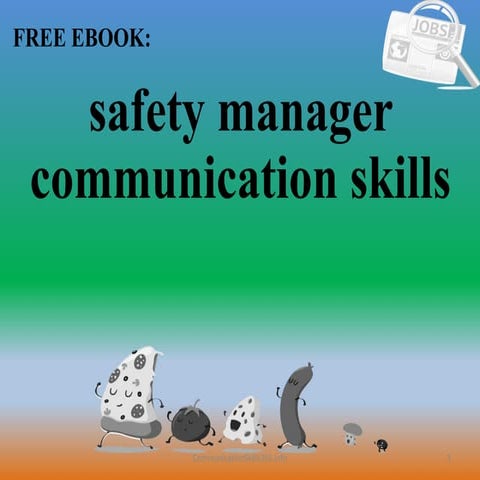 Safety manager communication skills pdf