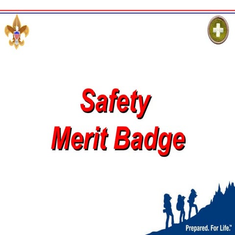 Safety merit badge troop 504