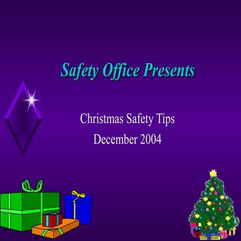 Safety office presents