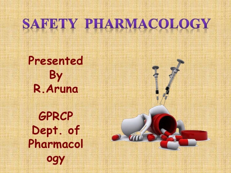 Safety pharmacology