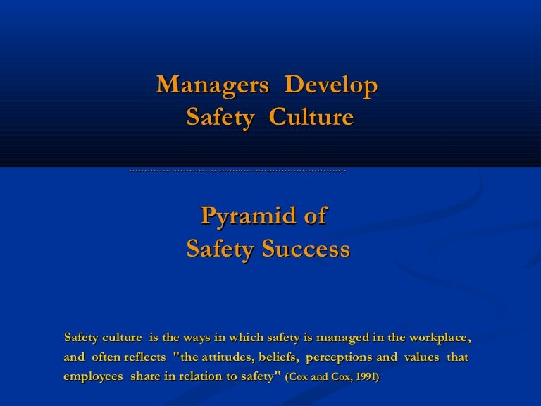 Safety Pyramid