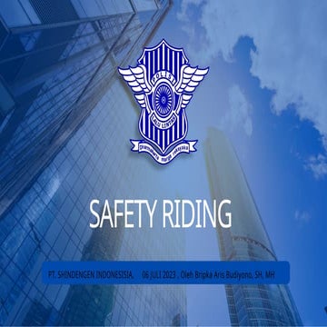 SAFETY RIDING,safety driving,keselamatan | PPTX