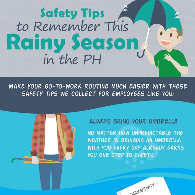 Safety Tips to Remember This Rainy Season in the PH [Infographic] PDF