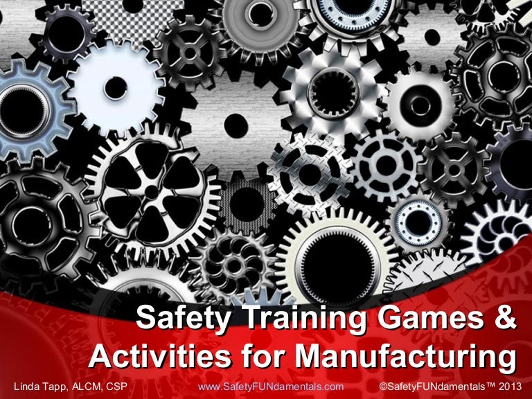 Safety Training Games & Activities for Manufacturing