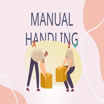 Safety Manual Resiko dan Bahaya pada handling