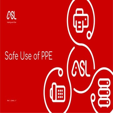 Safe Use of PPE
