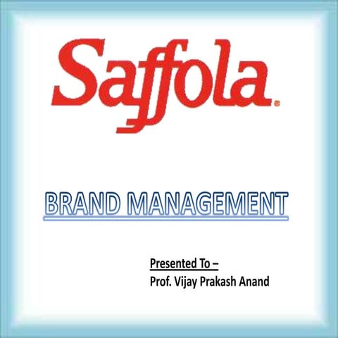 Saffola 