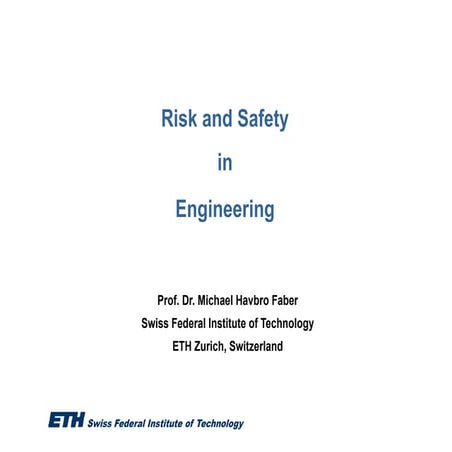 princibles of managements for safty and risk