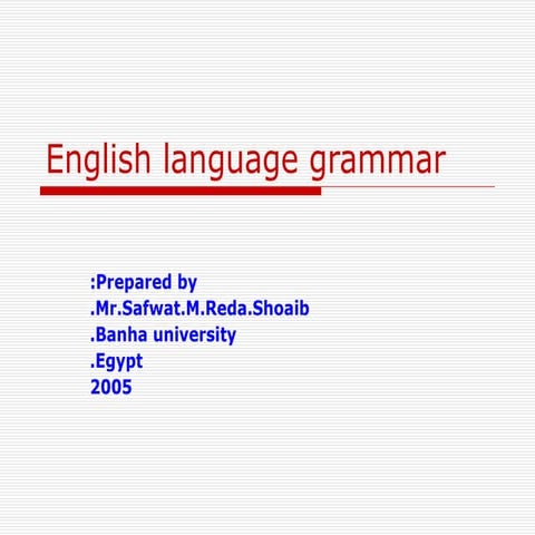 .صفوت محمد رضا شعيب.اللغة الانجليزية. قواعد اللغة الانجليزية. تعلم اللغة الان...