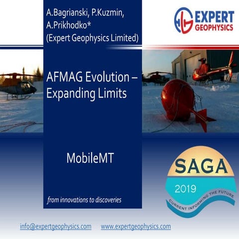 SAGA 2019 AFMAG Evolution Expanding Limits PPTX