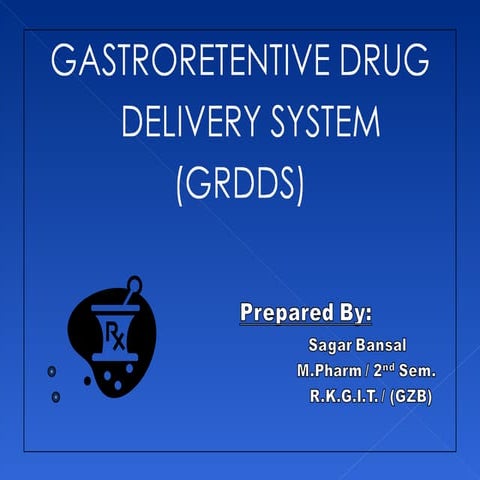 Sagar grdds final ppt pd