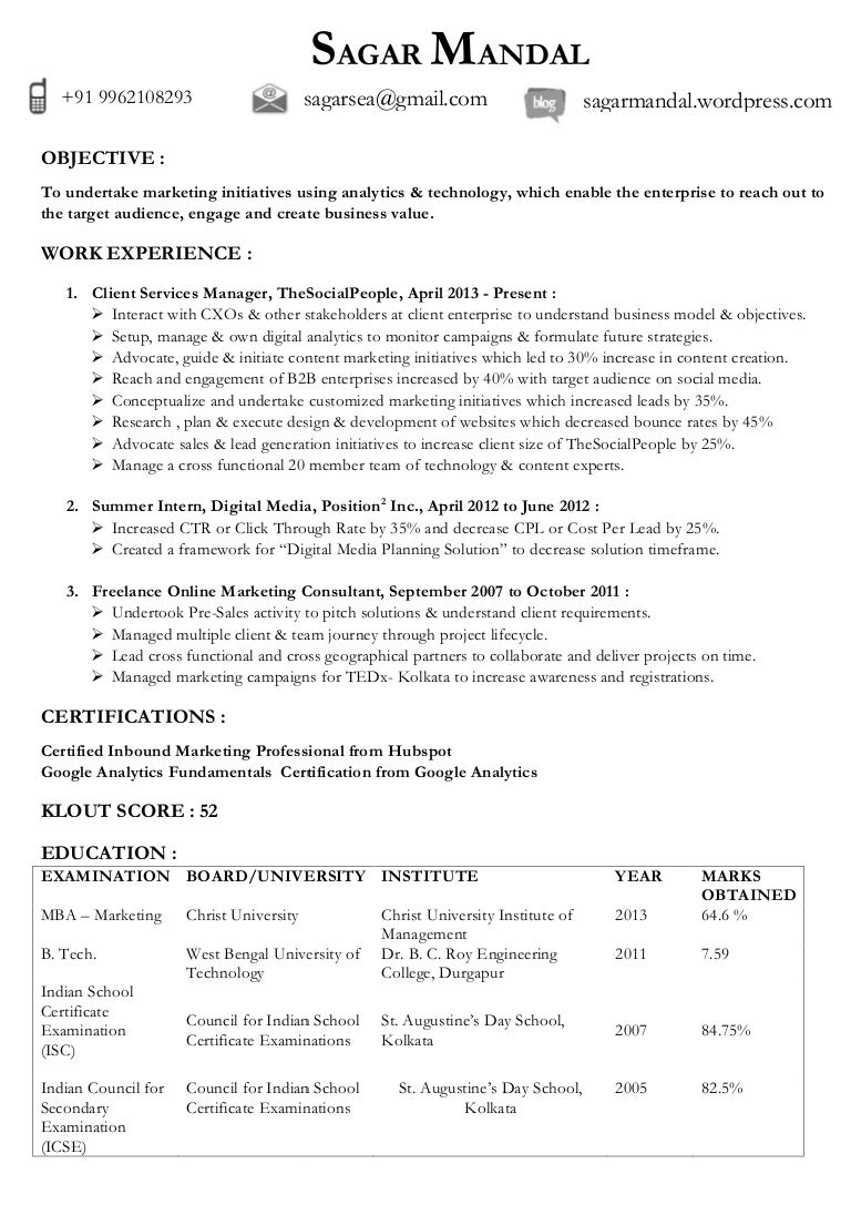 Sagar Mandal Digital Marketing Digital Technology Updated Resume Sagar Mandal Digital Marketing Digital Technology Updated Resume