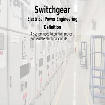 Lecture 1 - Introduction to Electrical Switchgear.pdf