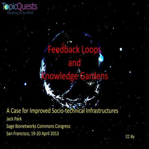 Feedback Loops and Knowledge Gardens