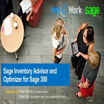 Sage 300: Sage Inventory Advisor and Optimize