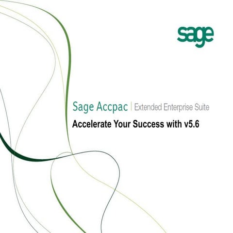 What\'s New in Sage Accpac v5.6