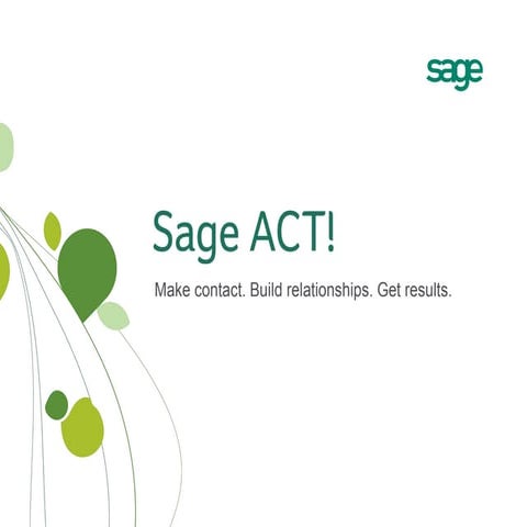 Sage act! facts_presentation