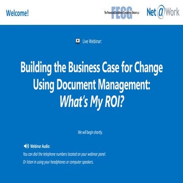 Building the Business Case for Change Using Document Management_What’s My ROI?