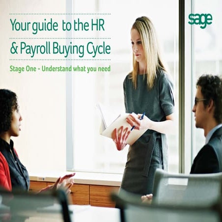 Sage HR & Payroll Guide - Understand What You Need