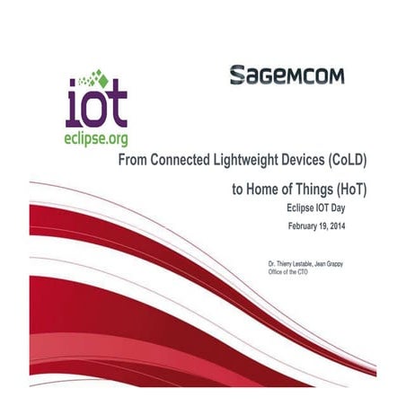 Sagemcom   eclipse io t - 19022014 - v(0.12)-bis - final - pdf version