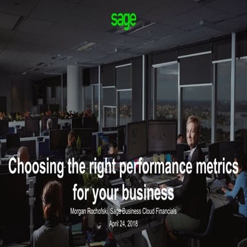 Choosing the right performance metrics for your business