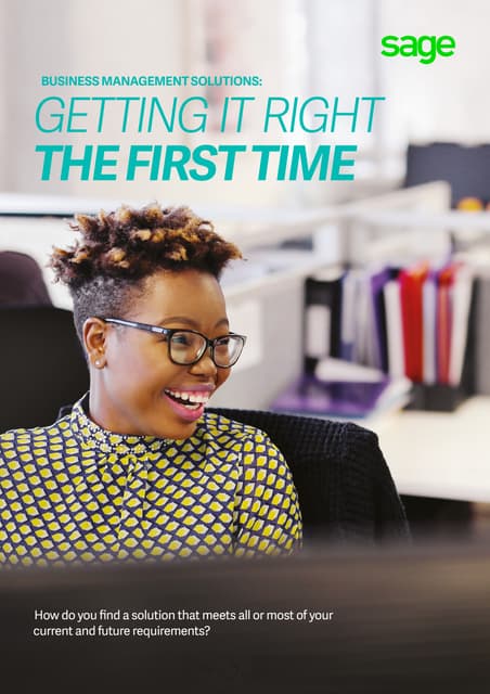 What is a Business Management Solution? And how will it help my business?
