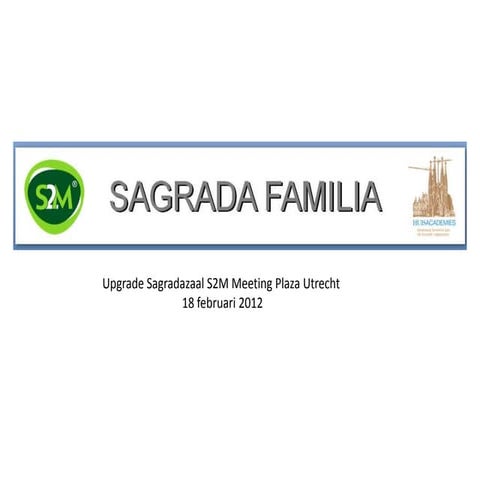 Sagradazaal Meeting Plaza Utrecht opgeknapt