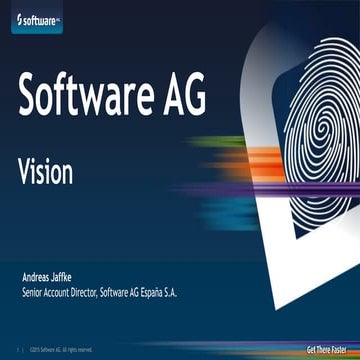 Software AG - Socio tecnológico en el proceso de la transformación digital de...