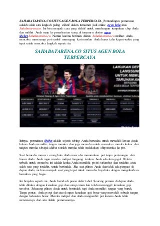 Sahabatarena