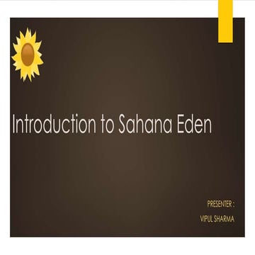 Sahana eden 