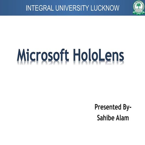 Microsoft HoloLens