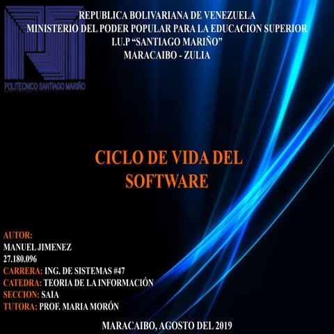 Ciclo de Vida del Software (Para SAIA)