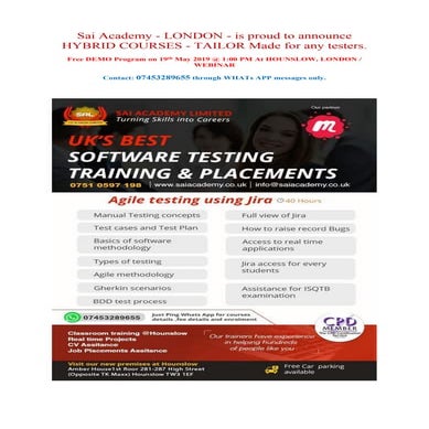 Sai Academy Hybrid Courses Pdf