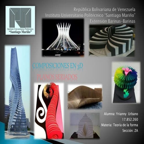 Saia composición 3d de planos seriados