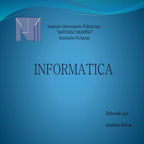 Mapa mental de informatica | PPTX