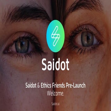Saidot Ethics Friends Pre-Launch March 26 2019 | PDF