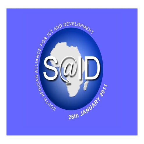 SAID presentation 26th Jan 2011