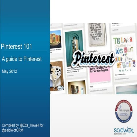 saidWot presents Pinterest 101