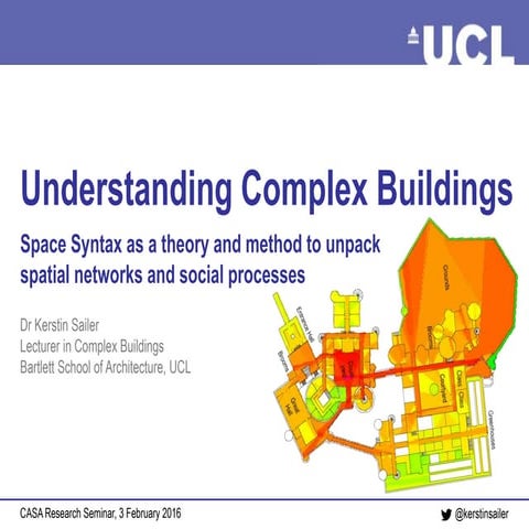 Understanding Complex Buildings.