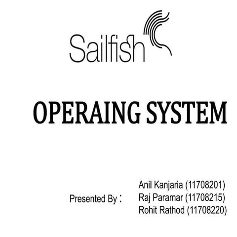 Sailfish os