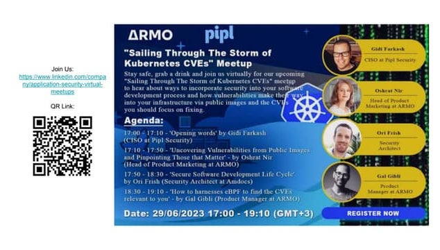 Sailing Through The Storm of Kubernetes CVEs Meetup 29062023.pptx