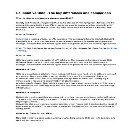 Sailpoint vs Okta.pdf